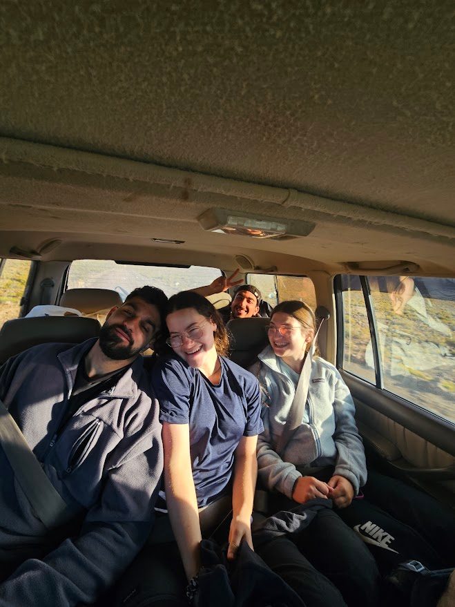 Boa disposição na viagem