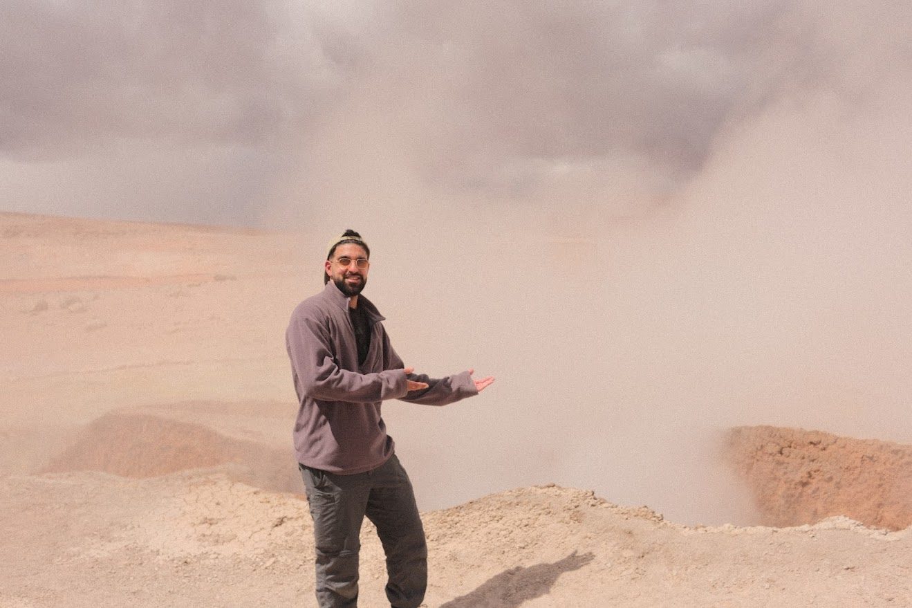 Nos geysers a 5.000m de altitude